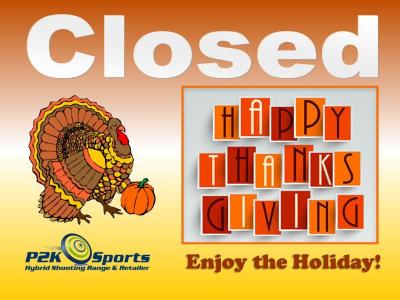 Closed Thanksgiving Day