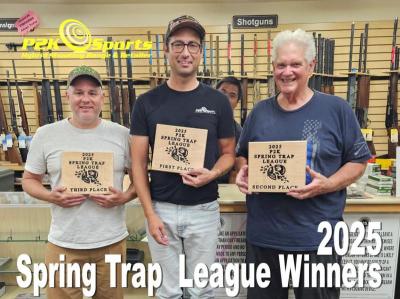 Spring Trap League Winners 2025
